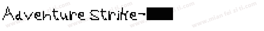 Adventure Strike字体转换